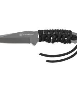 Smith&Wesson Neck Knife - Edelstahl, Sicherheit für Outdoor-Aufenthalte - Outdoor-Navigatormesser |Smith&Wesson Neck Kni