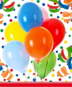 Lucky Balloons 100 Servietten 3-lagig 1/4-Falz 33 cm x 33 cm Für Haus und Garten