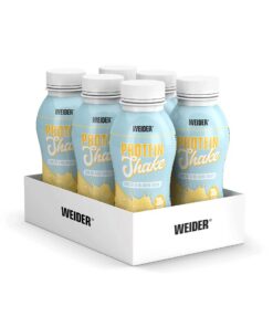 WEIDER Protein Shake Vanille, 26 g Eiweiß, laktosefrei und zuckerarm, für Athleten und Fitnessliebhaber,ideal für Nachtr