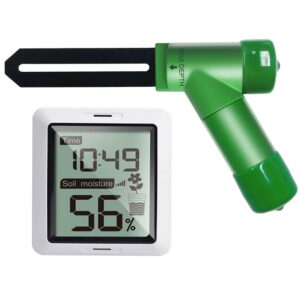 ECOWITT Bodenfeuchtigkeitsmesser für Pflanzenliebhaber bei Hauspflanzenpflege | ECOWITT Digitales Bodenfeuchtigkeitsmes