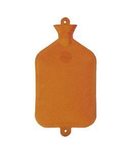Sänger Warmflasche Naturgummi für Baby, Bettflasche, 2 Liter, orange