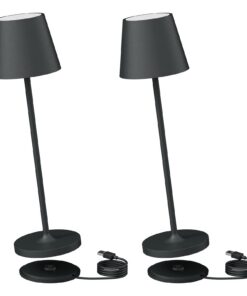 K-Bright Dimmbare LED Akku Tischleuchte | Wiederaufladbar | Für drinnen und draußen