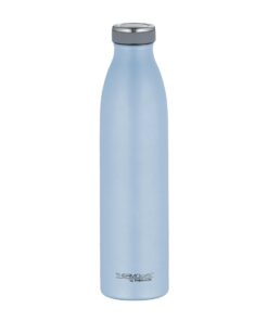 THERMOcafé by THERMOS TC BOTTLE pastell blau matt 0,75l, edelstahl Isolierflasche kohlensäurefest, 12h heiß 24h kalt, Au