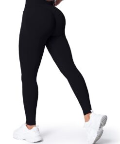 Nlieanuc Seamless Sport Leggings Damen - прекрасen Fit für Training und Sport Mittelhohe Po Push Up Shape Leggins