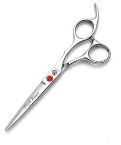 Purple Dragon6 Sharp Edge Haarschneidezarathierpflegezaratruppe - Perfekt für Friseure oder Tierpfleger (6 Zoll) - Tasch
