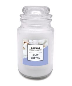 pajoma® Duftkerze Bonbonglas 140 g Soft Cotton Sweet Edition | pajoma® Premium Duftkerze 140 g Soft Cotton Sweet Editio