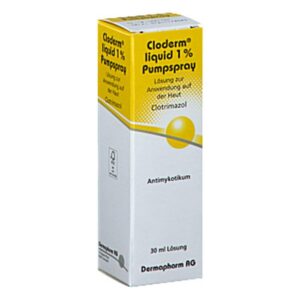 CLODERM Liquid 1% Pumpspray 30 ml für Hautreparatur nach Sonnenbrandernährte, schützende Hautpflege-after-suncreme