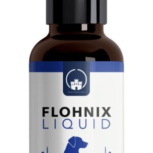 Flohnix Liquid - Parasitenabwehr Futterzusatz für Katzen und Hunde - Ohne Künstliche Zusätze - Einfache Dosierung - Für