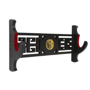 Samurai Schwert Display Rack mit Polsterung für Tai Chi Practitioneder Schaukstpfeiler mit Lichtschwert Anpzug für Krieg