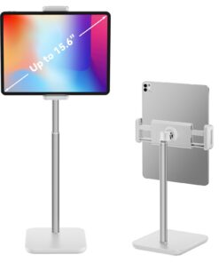 Toonee Tablet Ständer, Verstellbare-Einstellbare Lang Arm Ständer, kompatibel mit 4,7-15,6-Zoll-Tablets und Smartphones