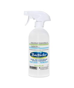 Bactador Sprüh- & Mischflasche für Enzymreiniger - 1 Liter Konzentrat - Für Hausfrauen & Reinigungsspezialisten - In Hau