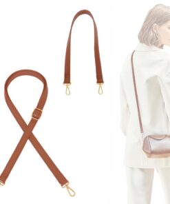 Zzcy Ersatzgurt für Umhängetaschen Braun 70-130+60cm Verstellbar für Frauen Taschen-accessoires