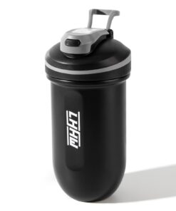 LHHW Protein Shaker edelstahl 500ml - Keine Mischkugel erforderlich, BPA-frei, kalt halten, auslaufsicher, eiweißshaker,