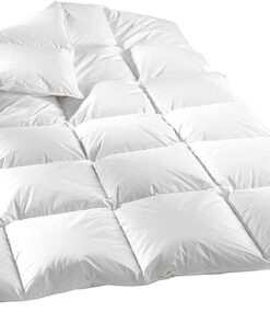 Welt der Träume Extra Warm Daunendecke 135x200 cm | 100% Baumwolle | Winterdekke für Familien | OEKO-TEX STANDARD 100