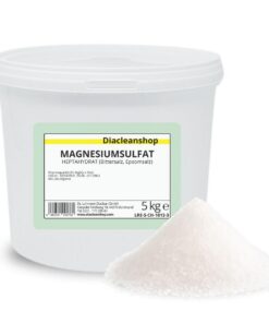 Epsom-Salz 5kg - Badesalz - Magnesiumsulfat - für Wellness-Bäder - hohe Pharmaqualität