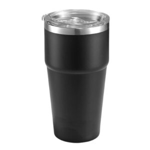 Furtryvl Edelstahl Thermobecher 20oz | Wasserkaffee Eisgetränke | Thermobecher für Tee mit Deckel | Isolierbecher aus Ed