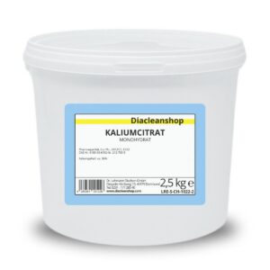 Kaliumcitrat Monohydrat - Pharmaqualität - Für Sportler - Nach Intensiver Trainingseinheit - Hochreiner Kaliumgehalt 36%