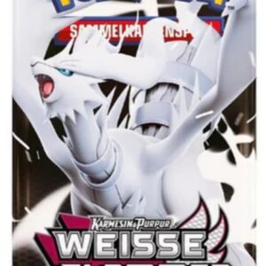 heartforcards® Weiße Flammen Booster Pack Pokémon Scarlet & Violet - 10 Karten + Online-Code | TCG | Versandschutz | für