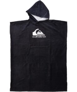 Quiksilver Hoody Towel Surf-Poncho für Männer Schwarz