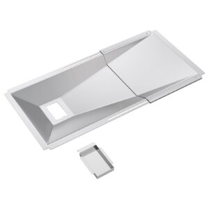 BMMXBI Verstellbare Grillfettwanne für 720-0830H und 720-0882A Gasgrill Ersatzteile 4 BrennerUniversal Abtropfschale für