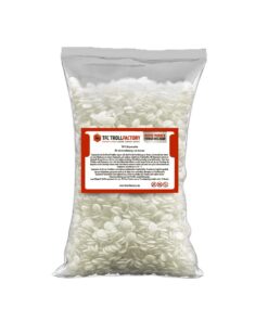 TFC Sojawachs Pastillen Vegan, nachhaltig & schadstofffrei, I Wachslinsen zur einfachen Dosierung, 100g, weiß