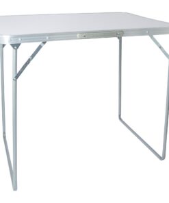 Harbour Housewares Klappbarer Campingtisch 80x60cm - Faltbar Tragbar für Camping Picknick Grillen