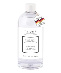 Pajoma 44820 Raumduft Nachfüllflasche Sandelholz & Amber fürphonisch Ausgestattete Zimmer mit 1 x 500 ml Filtrationsfact