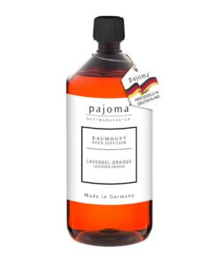 pajoma® Raumduft Nachfüllflasche 1000 ml | intensiver Duft nach Lavendel-Orange | Premium-Qualität für Nachfüller von Lu