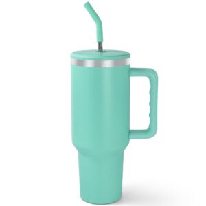 AGH life 304 Doppelwandiger Vakuum Thermobecher, Hält Getränke heiß oder kalt, perfekt für Reisen und Auto, 40oz/1200ml