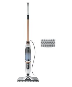 Shark SteamSpot S2000EU mit Steam Blaster-Technologie für chemiefreie Hartbodenreinigung, leichte Dampfreinigung, White