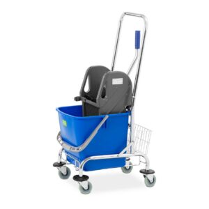 Ulsonix UNICLEAN ONE30 Putzwagen mit Presse - Ideals für Profis im Reinigungsbereich - 30 L Putzwagen mit Presse - Profe