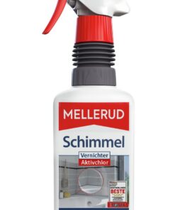 MELLERUD Hocheffektiver Schimmel Vernichter Aktivchlor 1 x 0,5 l für Fliesen, Fugen, Wände und Decken