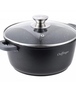 Cheffinger Kochtopf Aluguss Induktion Großrama Suppentopf Ø28cm