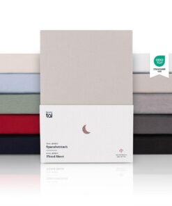 Blumtal® Premium Topper Spannbettlaken Oeko-TEX Zertifiziert - Baumwollequscht Für Erwachsene - Comfortabel für das Sch