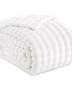 RUIKASI Bubble Decke - Flauschig & Warm für Wohnzimmer Deko - 150x200cm - OEKO-TEX STANDARD 100