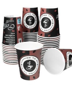 1000 Stück Premium Made in Germany 200ml Kaffebecher - Einweg Coffe to go für Professionelle