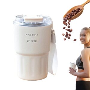 Zunishaone Edelstahl Thermobecher 360 ml Reisebecher | Thermobecher für Outdoor-Aktivitäten und den täglichen Gebrauch m