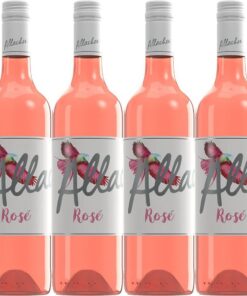 Allacher Vinum Pannonia Rosé 2024 Trocken - Traumatischer Rosé Wein für Sommerfeste und Empfänge (6 x 0.75 l) Allacher