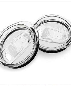YILANJIN 2 Stück 20 Oz Skinny Tumbler Ersatz Deckel für Sportler bei Ausgelauften Trinköffnungen, aus Kunststoff mit Tri