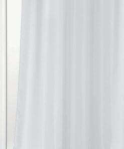 Linder 1013/10/375AB Gardinen, Polyester, für Wohnzimmereinrichtung, weiß, 145 x 350 cm, Optimal für Schlafzimmer und Wo