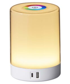 Northpoint LED Tischleuchte Tпись.swinglich für Büro und Zuhause mit Touch-Taste, Dimmfunktion, Farbwechsel und Ladepor