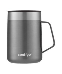 Contigo Streeterville Desk Mug, warmhaltender Thermobecher, ideal für Büro & Zuhause, 420 ml
