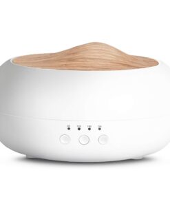 SALKING Aroma Diffuser - Elektrischer Raumbefeuchter & Duftlamp mit Warmweiß Licht für Zuhause & Büro - 250ml Ultraschal