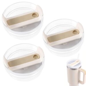 Stanley Cup Ersatzdeckel - 3 Stück Travel Tumbler Ersatz - Kompatibel Mit 40oz Bechern - Top-Suchbegriffe