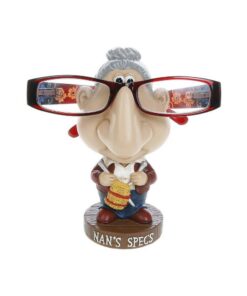 Ukgiftstoreonline BD Brille: Neue Halterung für Brille - Ideal geschenkt für Omas, Braun
