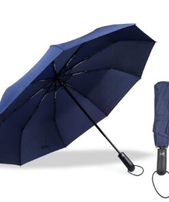 Gifmore Sturmgewihter Regenschirm für Damen und Herren - Automatischer Öffnen & Schließen, 105 cm Spannweite, 210T Teflo