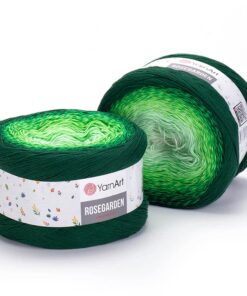 Yarn Art Flowers Rosegarden 100 % Baumwolle - Regenbogen-Häkelgarn für.Multi-Erlebnisse | Yarn Art Flowers Rosegarden 2