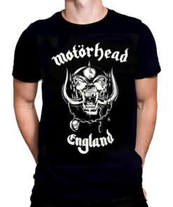 Motorhead Offizielle Herren T-Shirt Schwarz Baumwolle (L)