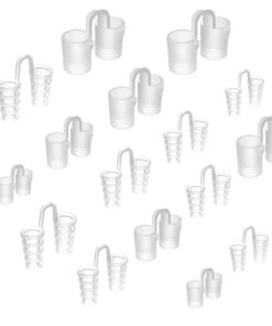 16pcs Soft Nasendilatatoren Weichem Silikon Anti Schnarchgerät | Schnarchstopper Nasenspreizer für rasche Nasenentlastu