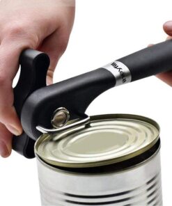Sicherheitsdosenöffner Edelstahl - Ergonomisches rutschfests Design für professionelle Verwender im Küche und Werkstatt